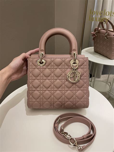 Nude Lady Dior in patent or lambskin 